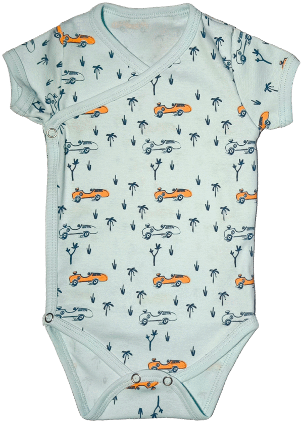 Bodi kratak rukav preklop